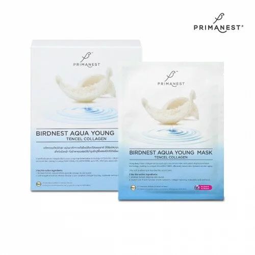 PRIMANEST Birdnest Aqua Young Mask  x 5pcs 態利燕窩水潤青春面膜 x 5片